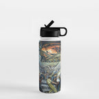 Diego Rivera Murals of the National Palace II Water Bottle Gallery Image 1