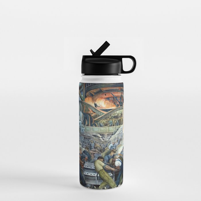 Diego Rivera Murals of the National Palace II Water Bottle Gallery Image 1