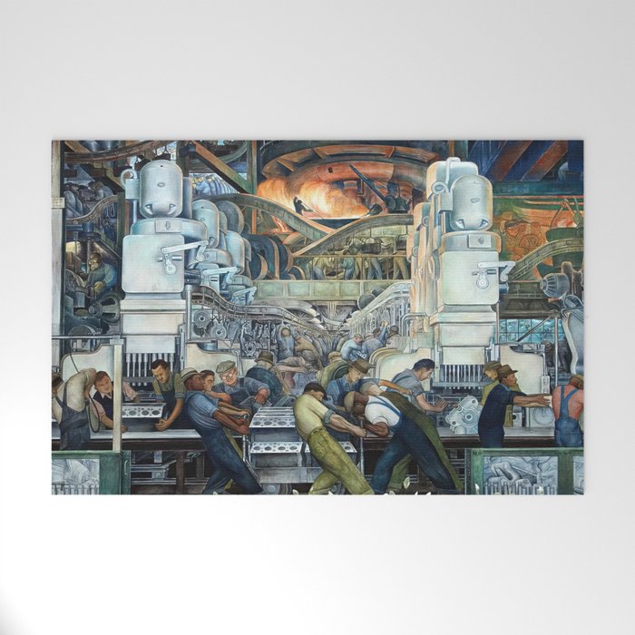 Diego Rivera Murals of the National Palace II Welcome Mat Gallery Image 1
