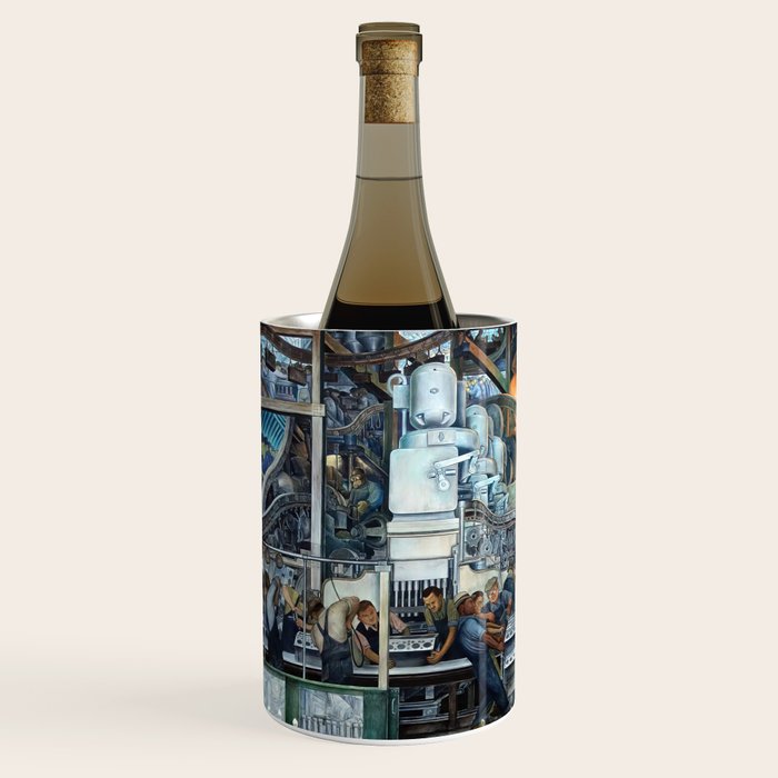 Diego Rivera Murals of the National Palace II Wine Chiller Gallery Image 2