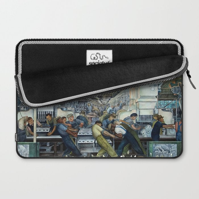 Diego Rivera Murals of the National Palace II Laptop Sleeve Gallery Image 2
