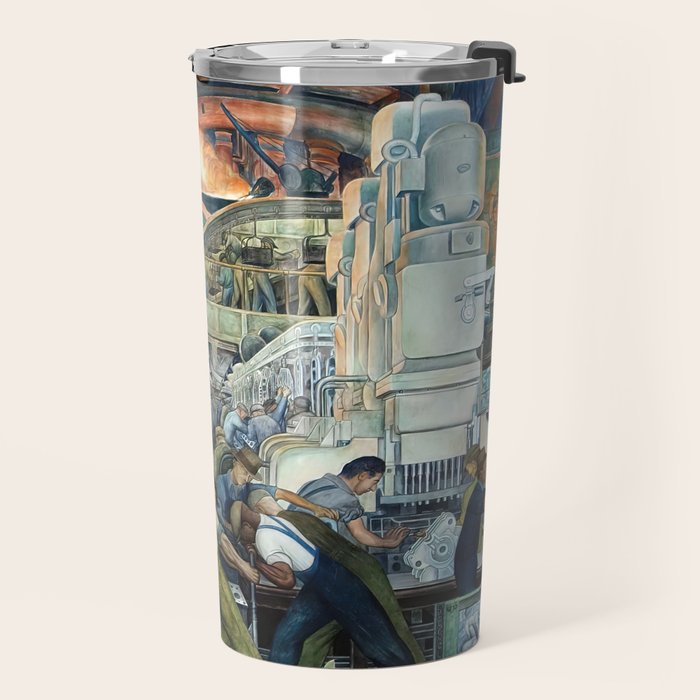 Diego Rivera Murals of the National Palace II Travel Mug Gallery Image 2