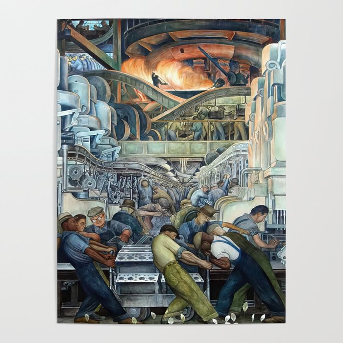 Diego Rivera Murals of the National Palace II Poster Gallery Image 4