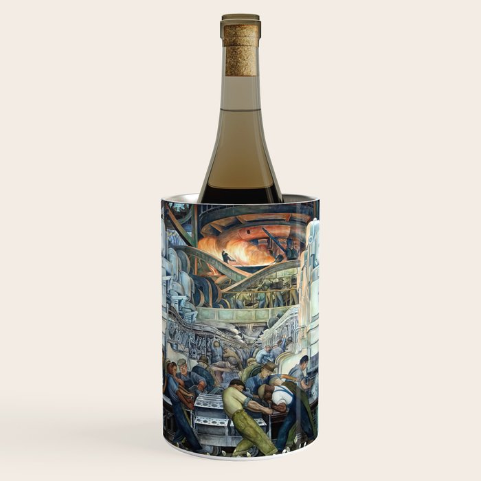 Diego Rivera Murals of the National Palace II Wine Chiller Gallery Image 1