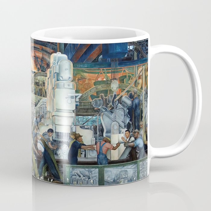 Diego Rivera Murals of the National Palace II Coffee Mug Gallery Image 1