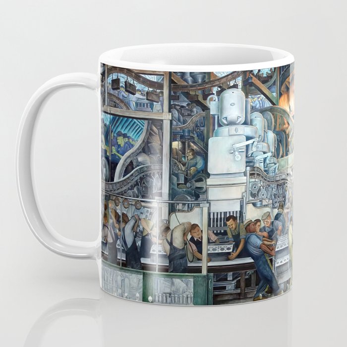 Diego Rivera Murals of the National Palace II Coffee Mug Gallery Image 3
