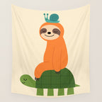 Slow Friends Club Wall Tapestry Gallery Image 4