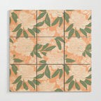 Modern floral blooms PGM7 Wood Wall Art Gallery Image 1