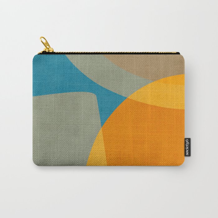 Colorful Modern Abstract Art IV Carry All Pouch Gallery Image 1