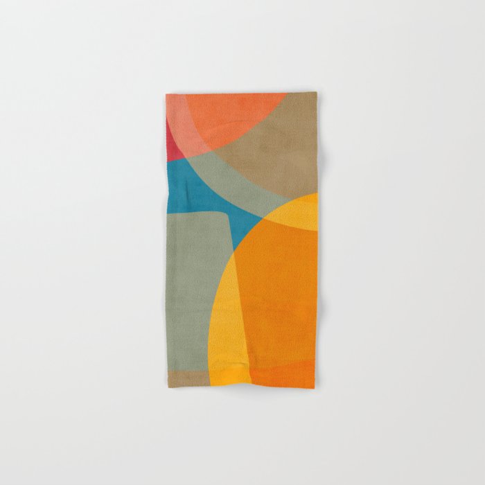 Colorful Modern Abstract Art IV Bath Towel Gallery Image 1