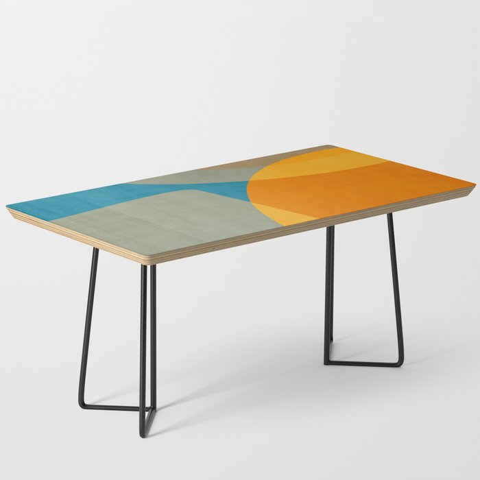Colorful Modern Abstract Art IV Coffee Table Gallery Image 1