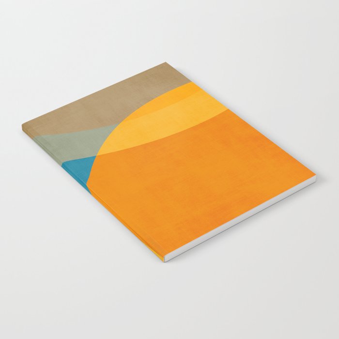 Colorful Modern Abstract Art IV Notebook