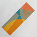 Colorful Modern Abstract Art IV Yoga Mat Gallery Image 1