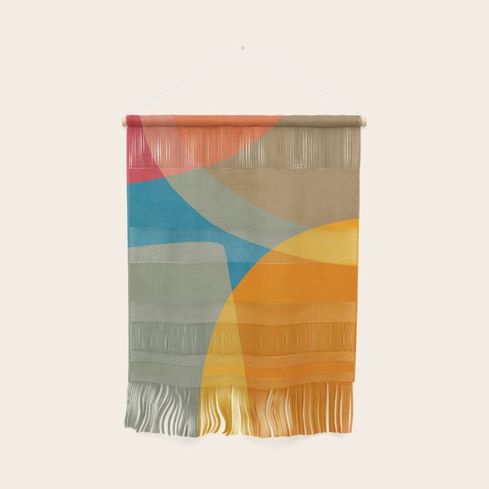 Colorful Modern Abstract Art IV Wall Hanging Gallery Image 1