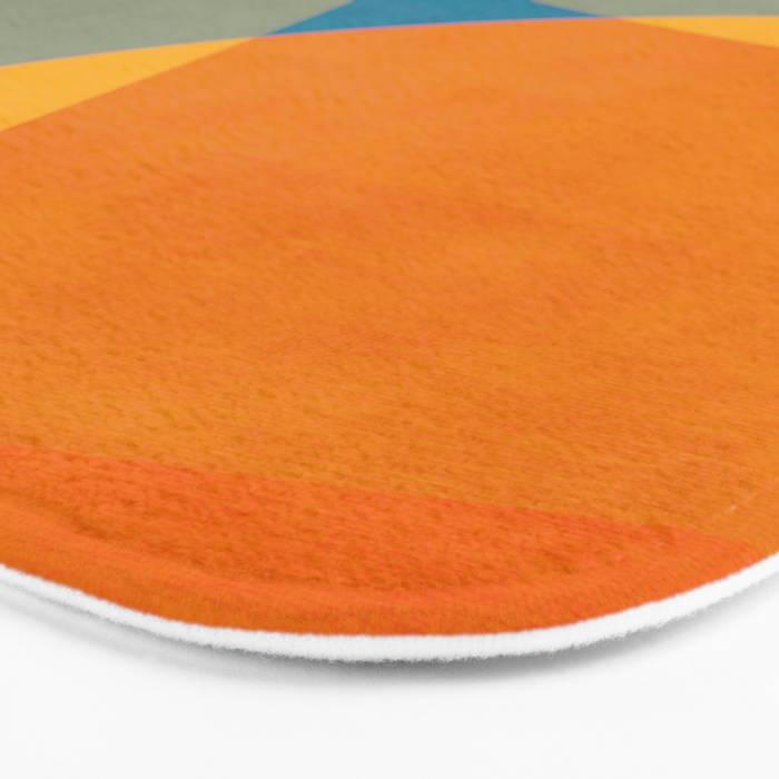 Colorful Modern Abstract Art IV Bath Mat Gallery Image 3