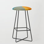 Colorful Modern Abstract Art IV Stool Gallery Image 1