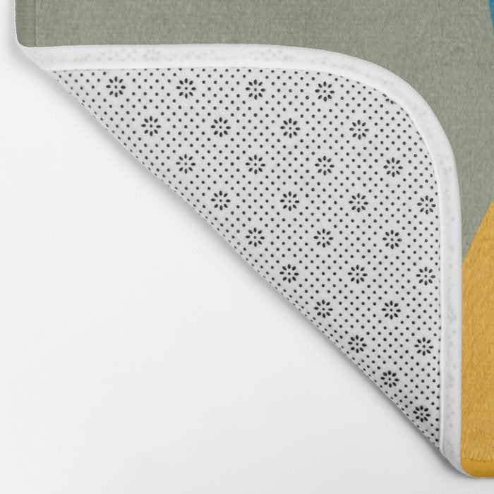 Colorful Modern Abstract Art IV Bath Mat Gallery Image 2