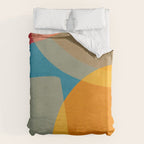 Colorful Modern Abstract Art IV Duvet Cover Gallery Image 6