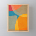 Colorful Modern Abstract Art IV Mini Art Print Gallery Image 1