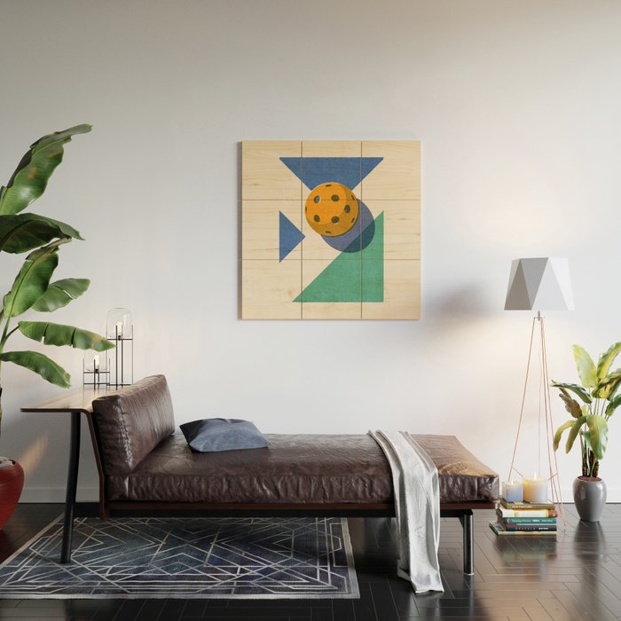 BALLS / Pickleball II Wood Wall Art Gallery Image 2