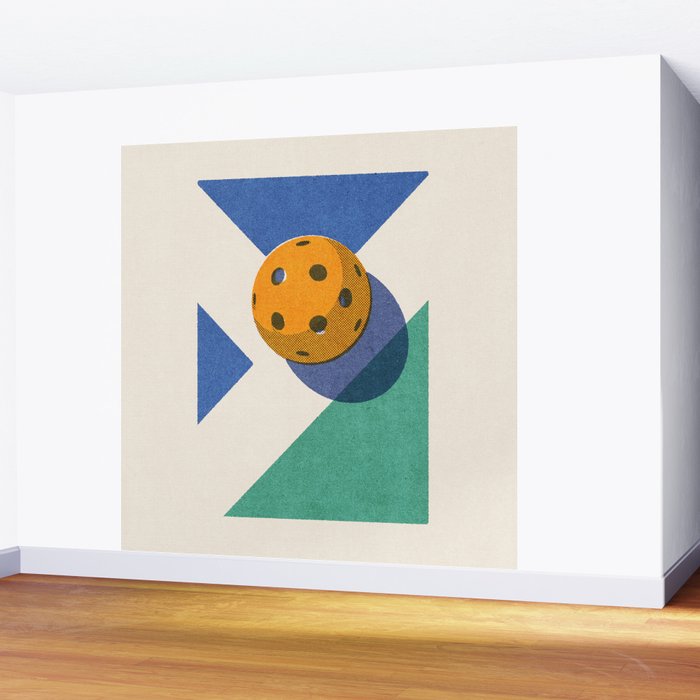 BALLS / Pickleball II Wall Mural Gallery Image 2