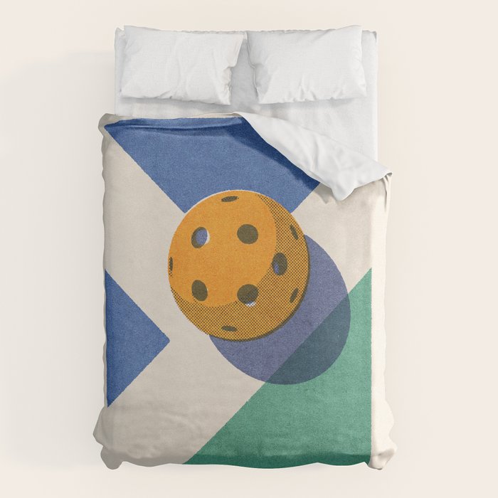 BALLS / Pickleball II Duvet Cover Gallery Image 6