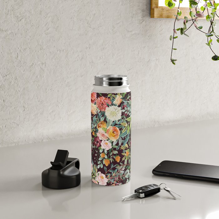 Fall Floral Water Bottle Gallery Image 4