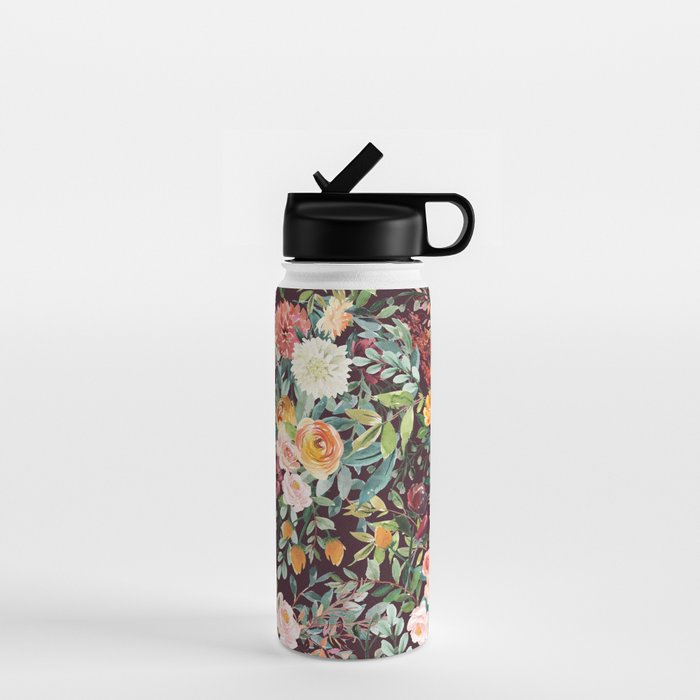 Fall Floral Water Bottle Gallery Image 1