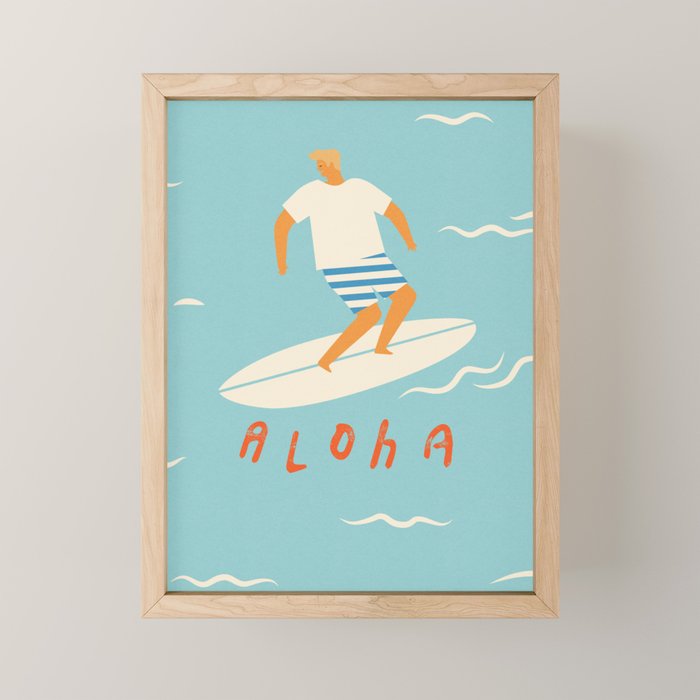 Aloha Mini Art Print Gallery Image 1