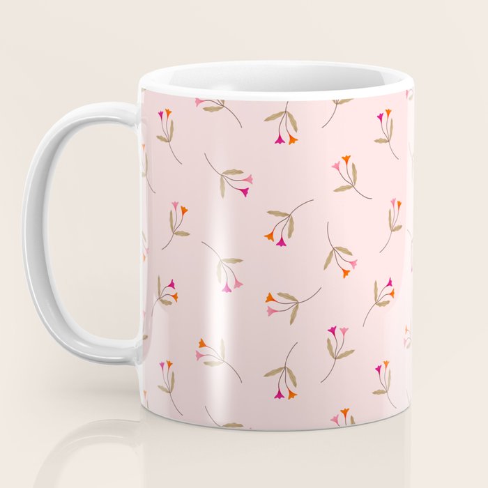 Pressed Posies - Floral Art Coffee Mug Gallery Image 3