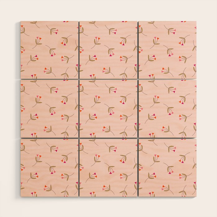 Pressed Posies - Floral Art Wood Wall Art Gallery Image 1