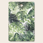 Tropical Leaves Cutting Board Gallery Image 1