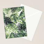 Tropical Leaves Stationery Card Gallery Image 2