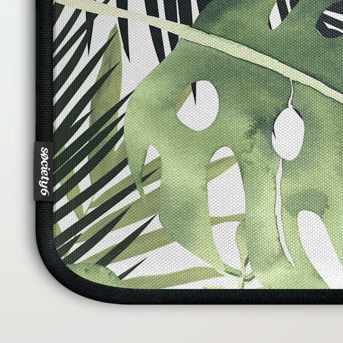 Tropical Leaves Laptop Sleeve Gallery Image 3