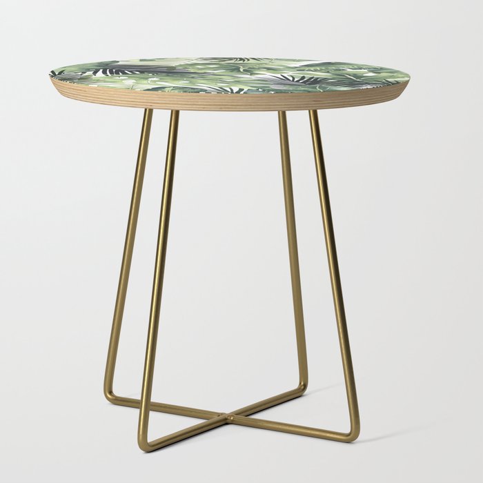 Tropical Leaves Side Table Gallery Image 1