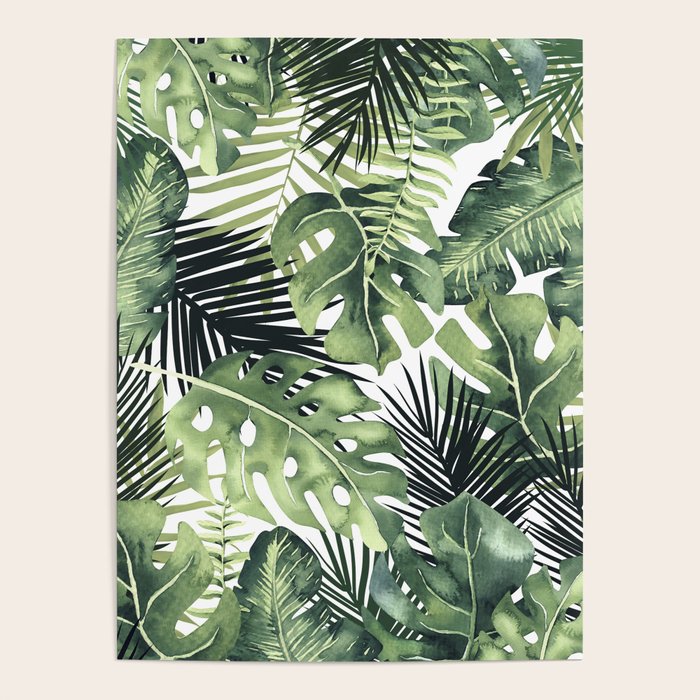 Tropical Leaves Poster Gallery Image 4