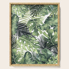 Tropical Leaves Serving Tray Gallery Image 1