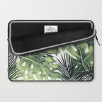 Tropical Leaves Laptop Sleeve Gallery Image 2