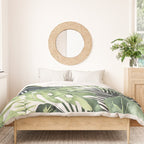 Tropical Leaves Duvet Cover Gallery Image 3