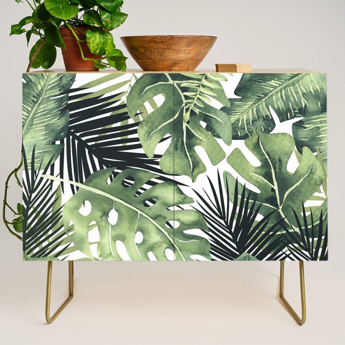 Tropical Leaves Credenza Gallery Image 1