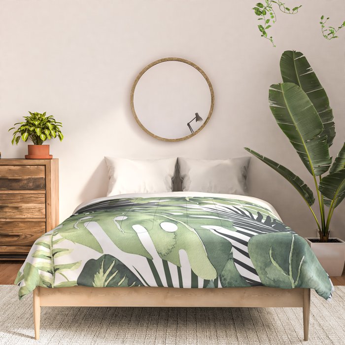 Tropical Leaves Comforter Gallery Image 3