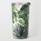 Tropical Leaves Travel Mug Gallery Image 2
