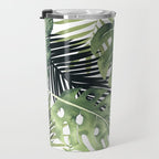 Tropical Leaves Travel Mug Gallery Image 3