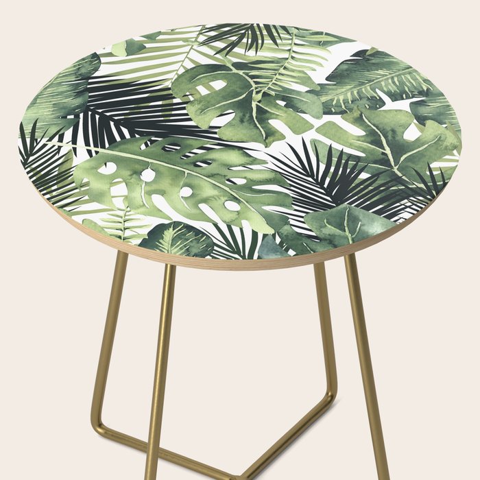 Tropical Leaves Side Table Gallery Image 2