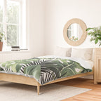Tropical Leaves Duvet Cover Gallery Image 2