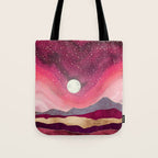 Scarlet Night Tote Bag Gallery Image 1