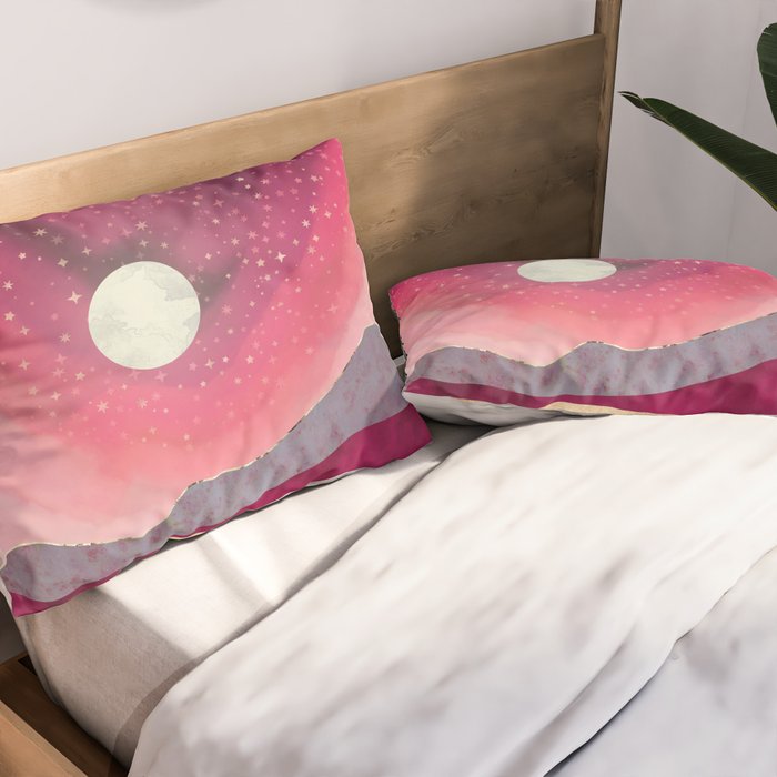 Scarlet Night Pillow Sham Gallery Image 2
