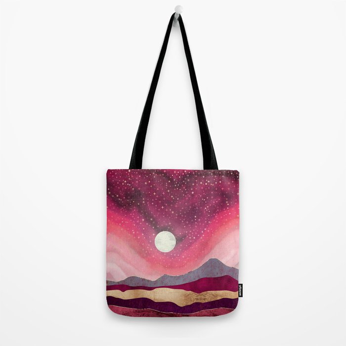 Scarlet Night Tote Bag Gallery Image 2
