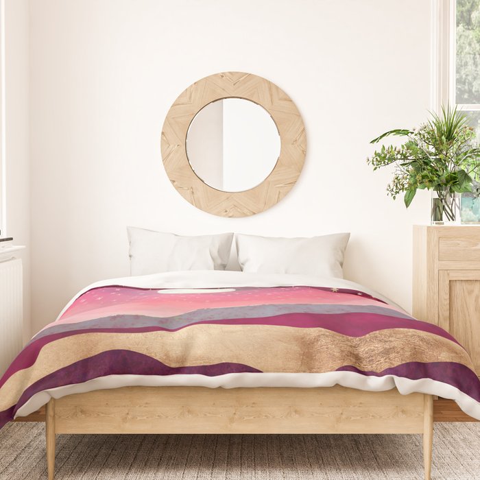 Scarlet Night Duvet Cover Gallery Image 3