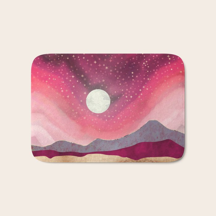 Scarlet Night Bath Mat Gallery Image 1